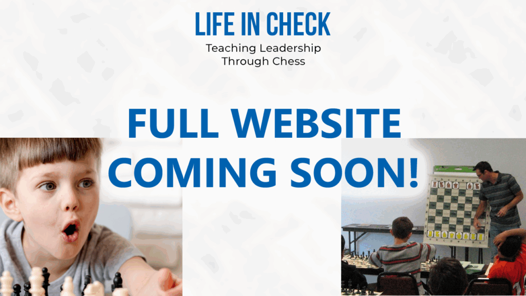 Temporary landing page to greet visitors while full website is under construction.